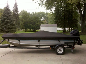18' boat cover.  Trailering Cover - Picture 1 of 1
