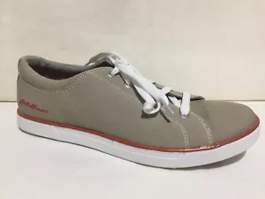 Eddie Bauer 6139-225 Khaki Taupe Casual Sport Walking Sneaker Shoes Womens SZ 9 - Picture 1 of 9