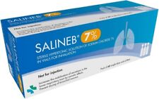 Salineb 7% Sterile Hypertonic Saline Solution Vials for inhalation 60 x 4ml