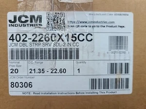 JCM Double Strap Service Saddle 2 in cc, 402-2260X15CC - Picture 1 of 5