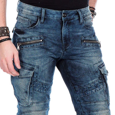 CIPO & BAXX CUBIC HOMBRE JEANS DENIM SLIM FIT CD369 TODAS LAS TALLAS Foto 1 de 4