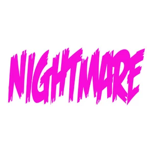 Nightmare Sticker - Horror Nightmare Decal - Choose Color Size - Picture 1 of 9