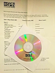 RADIO SHOW:SPIN RADIO '05 11 3/4 SLITS,IRON & WINE,VIOLENTS,A FRAMES, PITTY SING - Picture 1 of 2