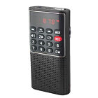 Mini Digital Radio Wiederaufladbar MP3 Musik Player FM USB SD Karte Lautsprecher tragbar