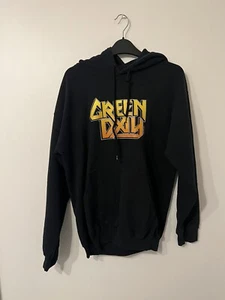 Vintage Green Day Pullover Hoodie Size Medium M 2001 The Lightning Tour - Picture 1 of 7