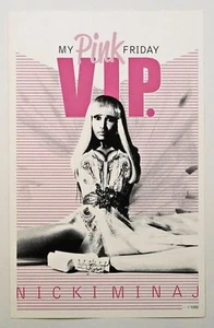 Poster serigrafico serigrafato Nicki Minaj My Pink Friday VIP 225/1000 AS* - Foto 1 di 3