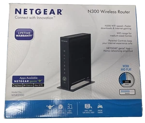 Router inalámbrico N Netgear N300 300 Mbps 4 puertos 10/100 (WNR2000) - Imagen 1 de 5