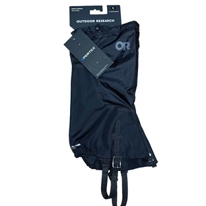 Neu mit Etikett Outdoor Research Helium Gamaschen Herren klein schwarz leicht wasserdicht - Bild 1 von 7