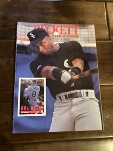 BO JACKSON BECKETT BASEBALL CARD MONTHLY MAGAZINE NOVEMBER 1991 ISSUE - Picture 1 of 2