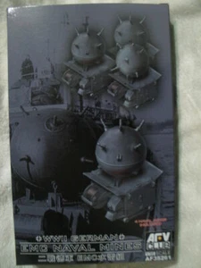 AFV CLUB 1/35 WWII German EMC NAVAL Mine 4 set include - Picture 1 of 3