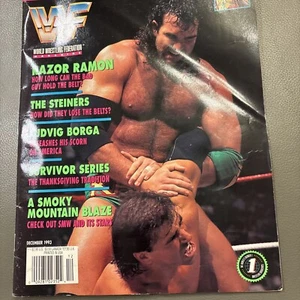 WWF Magazine December 1993 Razor Ramon Scott Hall - Picture 1 of 5