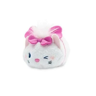 Disney Store Tsum Tsum 3.5" Marie The Aristocats Wink eyes Mini Plush - Image 1 of 3