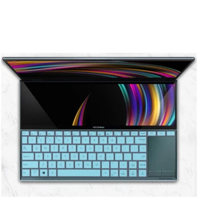 2 X Protector de teclado compatible con ASUS ZenBook Pro Duo 14 UX481 Foto 1 de 4