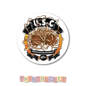 Turkey pastafarian sticker 80mm quality vinyl FSM - Picture 1 of 1