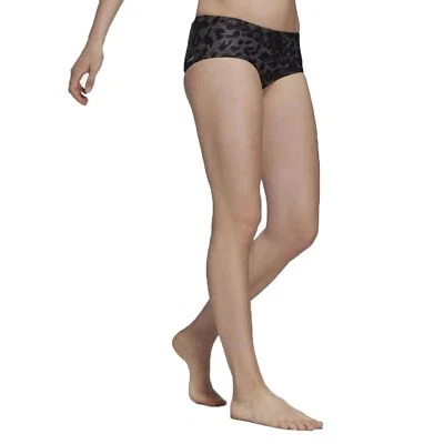Adidas Performance Fit Boxer Trunk Wild Leo Logo Para Hombre Bañador Slip Gris - Imagen 1 de 4