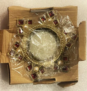 Majestic Holiday Jeweled Snowflake Tealights By Avon - Picture 1 of 5