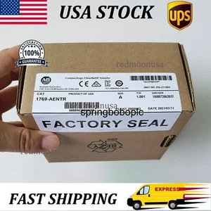 Nuevo Adaptador Sellado 1769-AENTR Compactlogix Ethernet/IP 1769AENTR AB EE. UU. Impuestos Gratuitos - Imagen 1 de 5