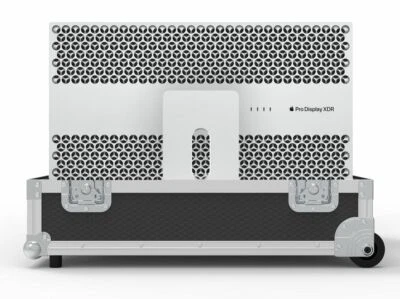 Apple Pro Bildschirm Xdr Flug Hülle Mit Zug Aus Griff & Räder - Bild 1 von 4