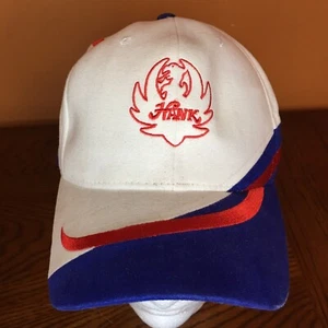 Vintage Hank Williams Jr. Hat 80’s Metal Buckle Red White Blue Embroidered - Picture 1 of 8