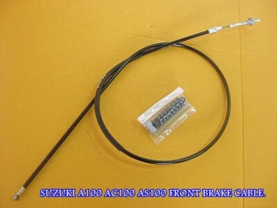 Fit SUZUKI A100 AC100 AS100 A80 A50 AS50 B100 B100P FRONT BRAKE CABLE [as1408] Foto 1 de 4