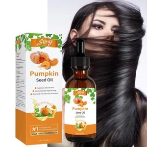 Pumpkin Seed Oil 100% Pure Cold Pressed Pumpkin -Seed Oil for Hair Boost-.☀ - Picture 1 of 9