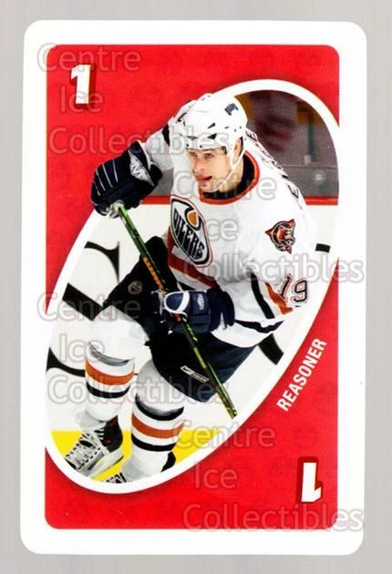 2007-08 Edmonton Oilers Mattel UNO #41 Marty Reasoner - Image 1 of 1