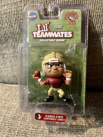 Florida State Seminoles Quarterback Lil Teammates Collectible Figure FSU Cover