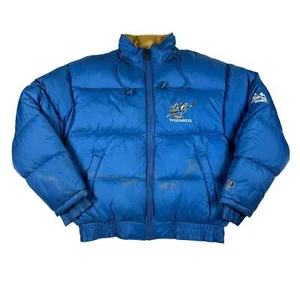 Vintage Washington Wizards Jacket Down Pro Player Puffer - Picture 1 of 11