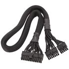 10X(14+10Pin to 24 Pin ATX  Supply Cable 20+4 Pin PC PSU Motherboa Cable for Cor
