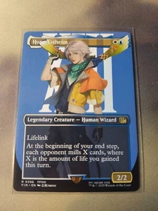Magic the Gathering Final Fantasy Card Hope Estheim (Borderless) - Picture 1 of 2