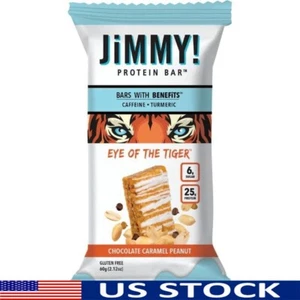 Caramel Chocolate Nut Protein Bars 12 Count Energy Fuel Performance Snack New - Picture 1 of 3