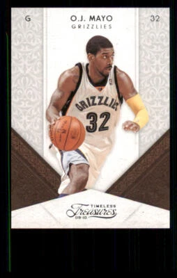 2009-10 Timeless Treasures #41 O.J. Mayo /399 - Image 1 of 2