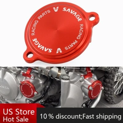 For HONDA XR400R 1996-2004 TRX 400X/EX Sportrax 400 Engine Oil Filter Cover Cap - Image 1 of 4