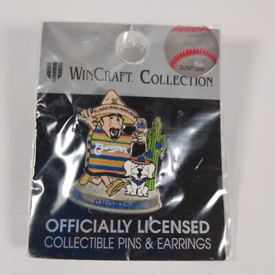 Chorizo Racing Sausages Hank Milwaukee Brewers Pin Hat Lapel Pin MLB Baseball - Image 1 of 4