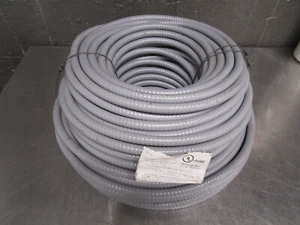 Roll 250ft 12-2 BK WE GN Parking Deck/Lot Cable, Gray Interlocked Galvanized - Picture 1 of 4