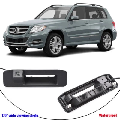 Car Trunk Handle w/ Rear View Camera Reverse Parking for Mercedes GLK 2013-2015 - Image 1 of 4