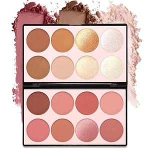 16 Colors Contour Palette Make up - Blush Highlighters Bronzer Powder All in One - Picture 1 of 6