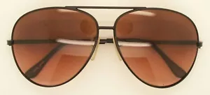 SERENGETI LARGE AVIATOR SUNGLASS WITH CORNING GLASS LENSES - Picture 1 of 10