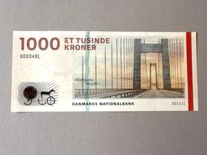 Denmark P-69a 1,000 Kroner 2011 - Picture 1 of 2