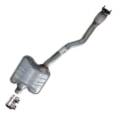 Stainless Steel Exhaust Muffler fits: 2009-2013 A4 Quattro A4 A5 Quattro A5 2.0L - Image 1 of 4