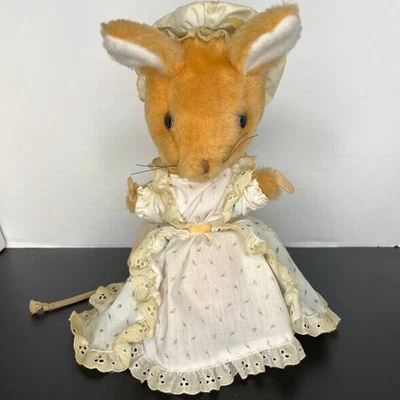 1979 Vintage Beatrix Potter Lady Mouse Plush Eden Toy Stuffed Peter Rabbit - Image 1 of 4