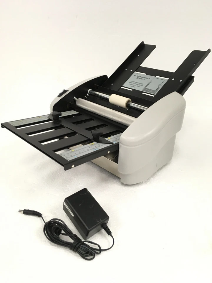 Carpeta de Papel Martin Yale P7200 Tipo 395 Capacidad 50 Hojas, Adaptador CA FUNCIONANDO Foto 1 de 4