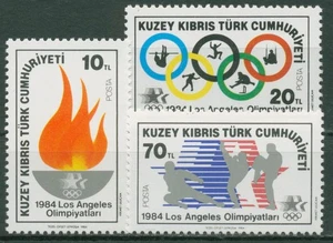 Türkisch-Zypern 1984 Olympische Sommerspiele Los Angeles 144/46 postfrisch - Picture 1 of 1