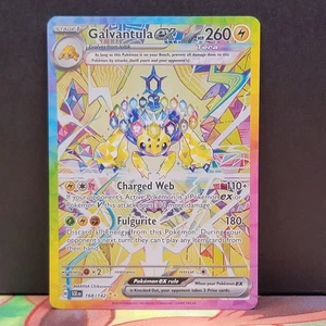 Galvantula ex 168/142 Stellar Crown Special Illustration Rare Full Art Pokemon - Bild 1 von 2
