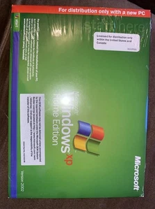 Microsoft Windows XP Home Edition 2002 For New PC Sealed - Picture 1 of 2