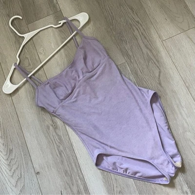 Calvin Klein Swimsuit vintage one piece womens Purple (size 6) chic pastel - Image 1 of 4