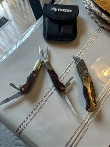HUSKY Limited Edition 25th Annivery Multi-Tool set, Box Cutter Knife Carry Case - Picture 1 of 9