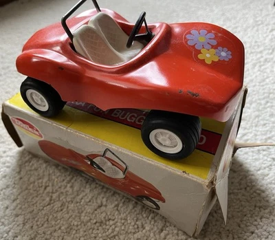 Vintage 1970s Mini Tonka Orange Fun Buggy No. 1010 With The Original Box - Image 1 of 4