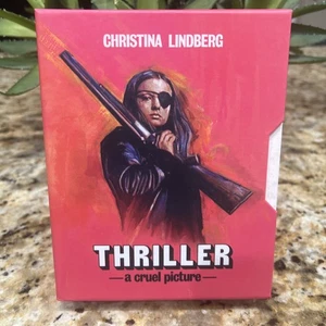 THRILLER A CRUEL PICTURE 4K ULTRA HD BOX SET OOP SOLD OUT VINEGAR SYNDROME NEW - Imagen 1 de 22