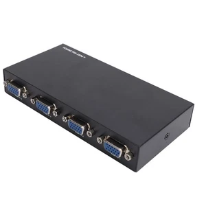 4 In 1 Out 15 Pin Female 1920 X 1440 VGA Switch For PC TV Monitor Classroom NEW - Afbeelding 1 van 12
